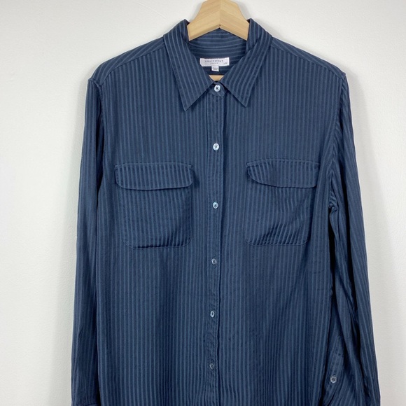Equipment Signature Stripe Button Down Shirt - Picture 6 of 16